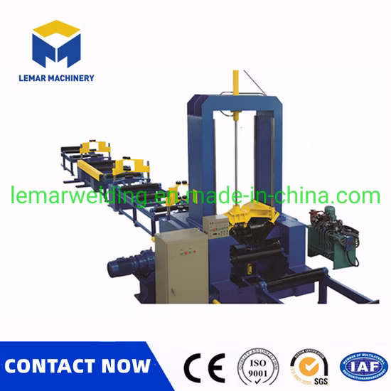 Automatische Montagemaschinen mit Punktschweißmaschine für H-Träger